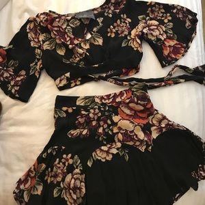 Two piece summer outfit